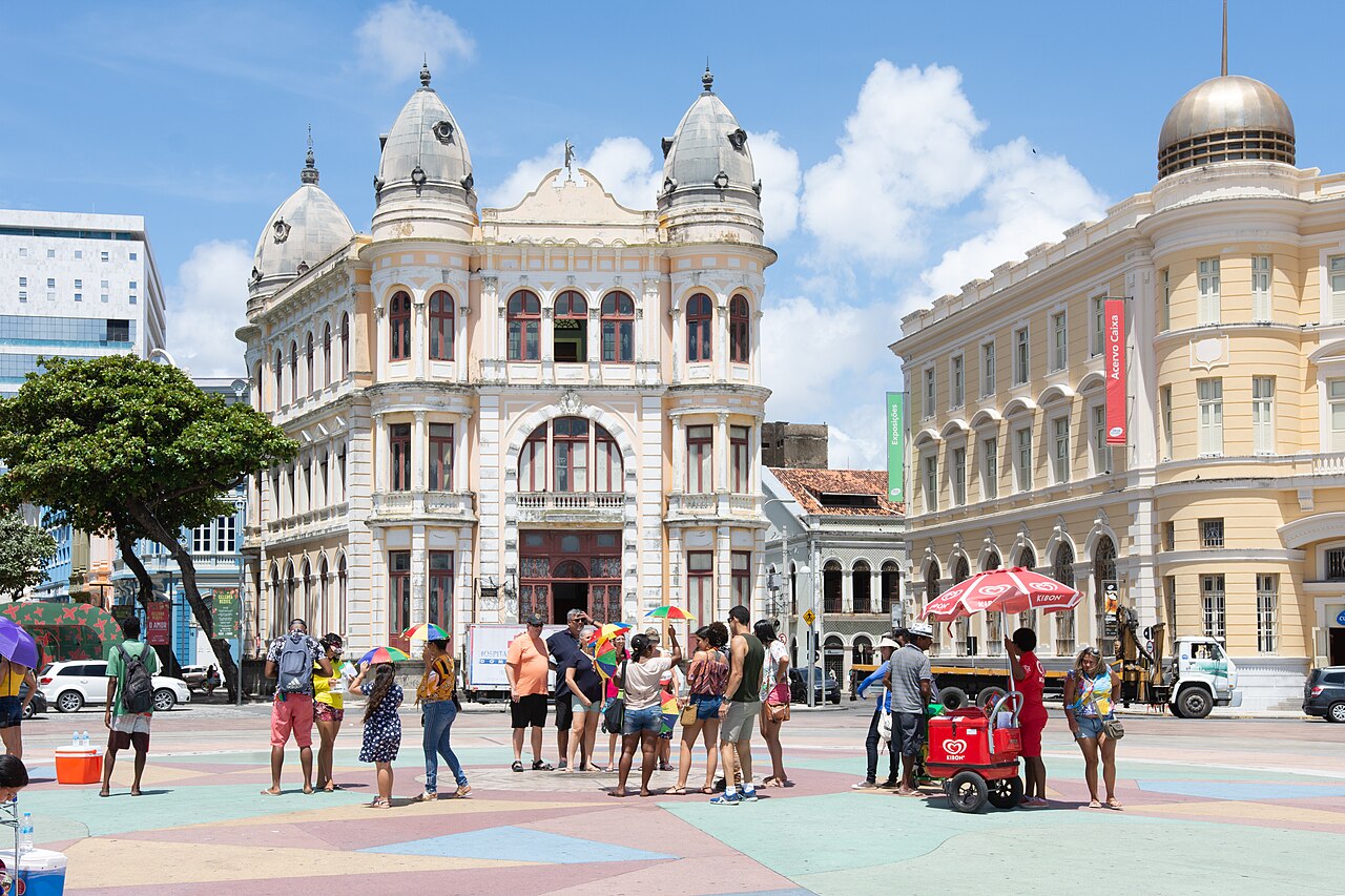 Marco Zero, Praça Rio Branco, Recife